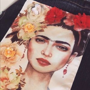 Frida kahlo handmade purse